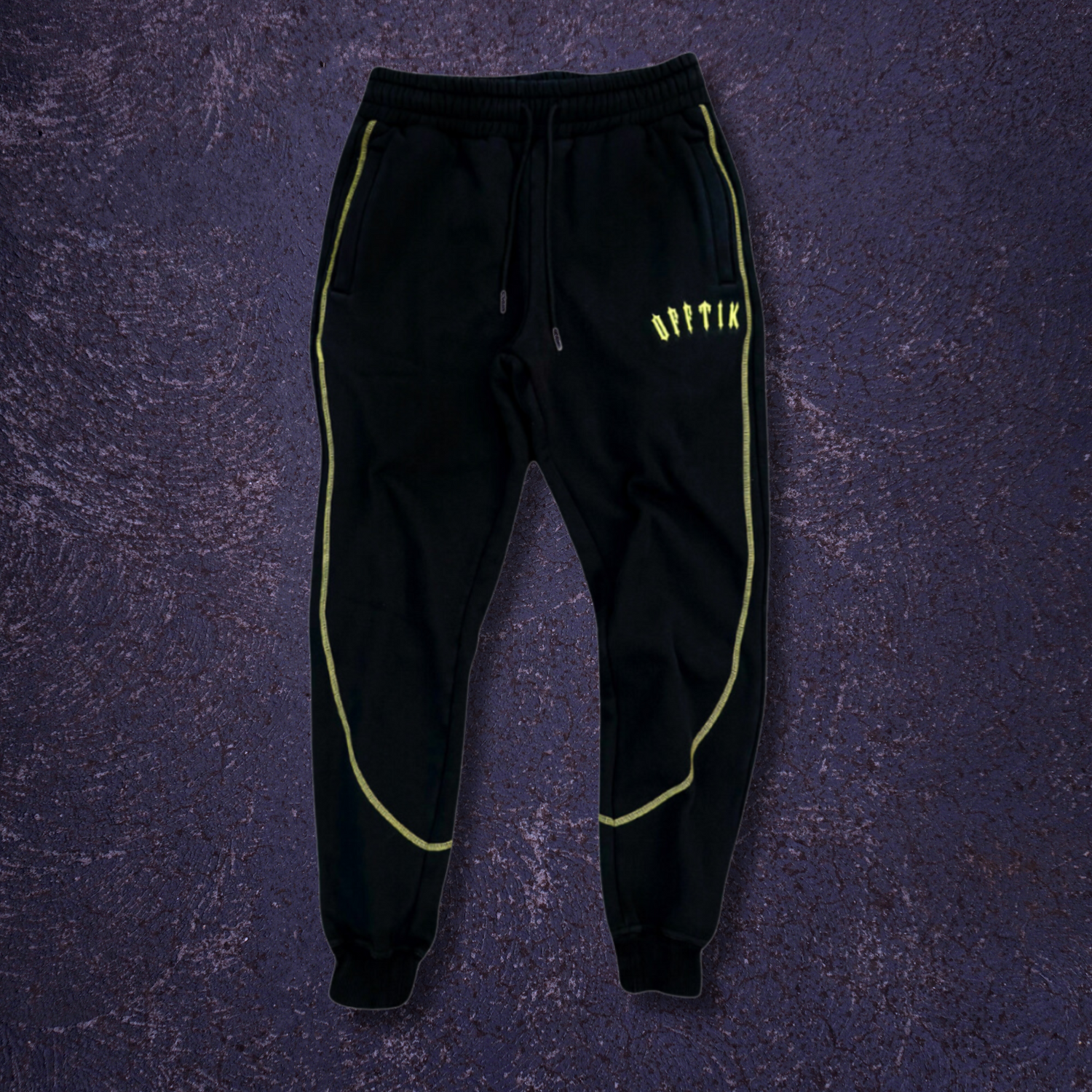 Iron Gate Trackies Black/Yellow