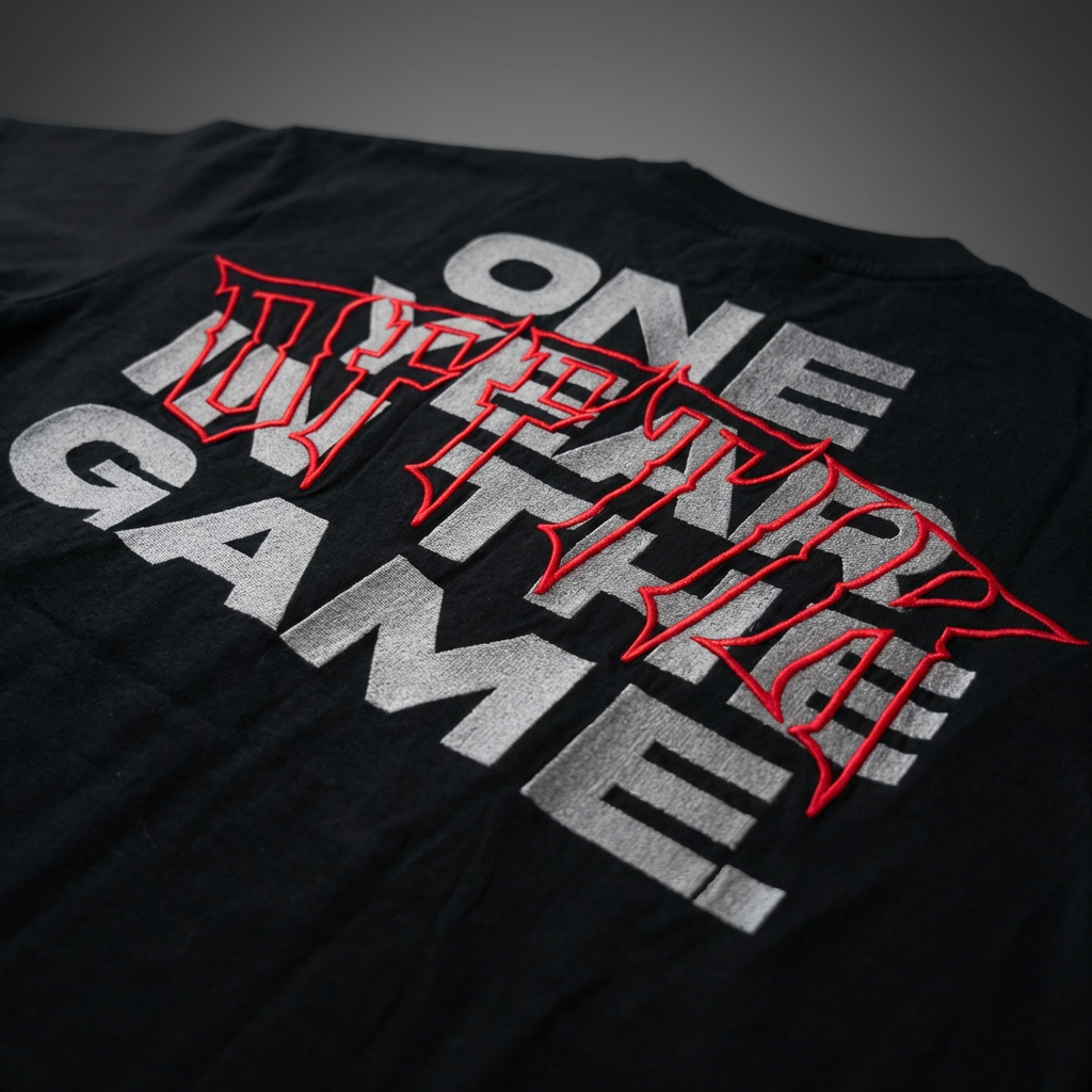 1 Year Anniversary Tee Black/Red