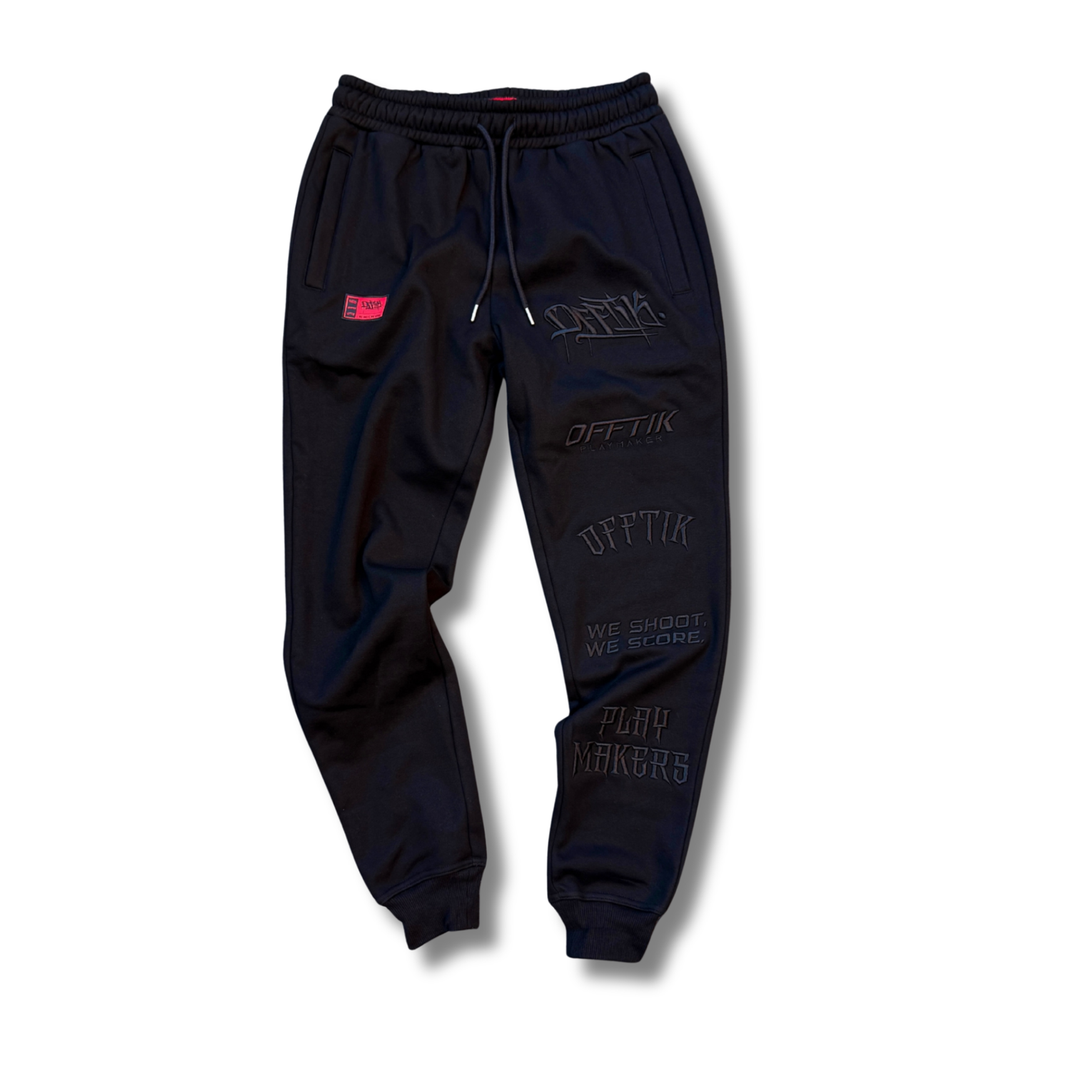 Core Logo Trackies Black/Black