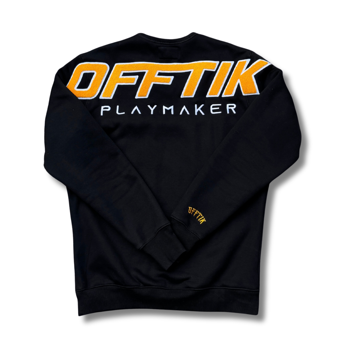 Playmaker Crewneck Blk/Orange