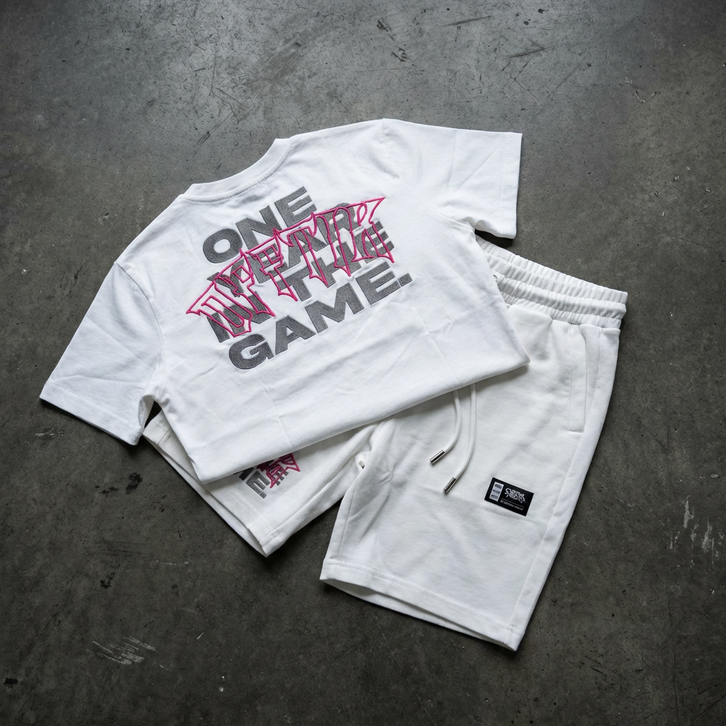 1 Year Anniversary Tee White/Pink