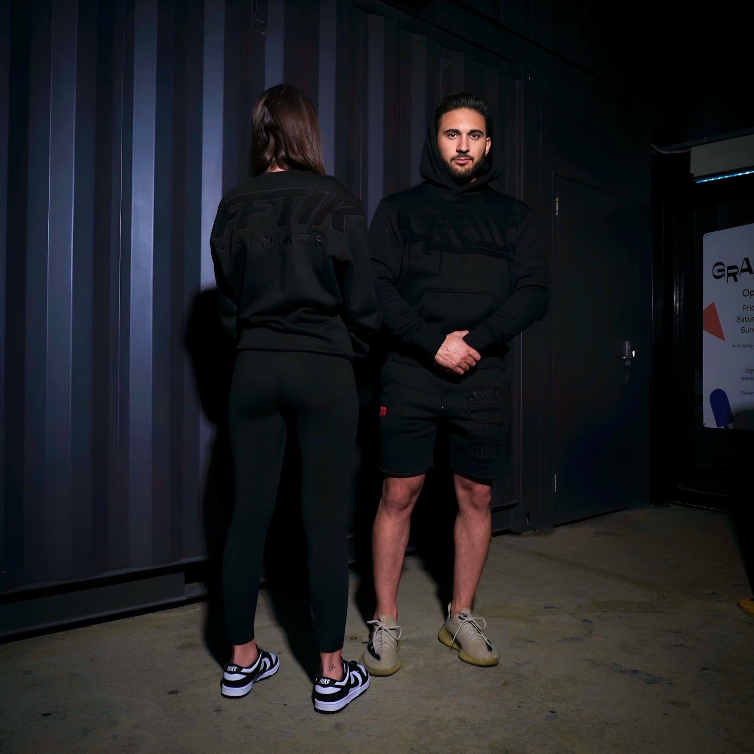 Core Logo Shorts Black/Black