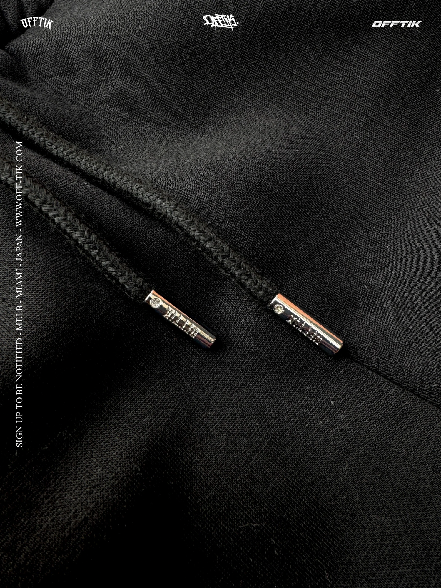 2-Tone Trackies Black/Aqua