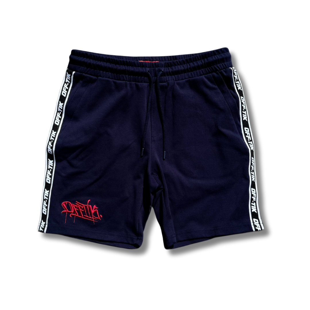 Signature Shorts - Navy/Red