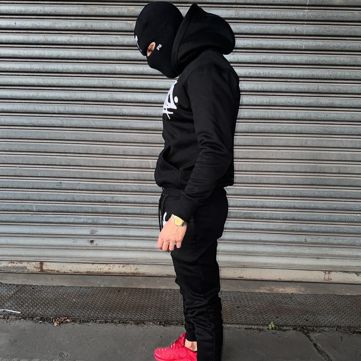 Signature Hoodie Black/White