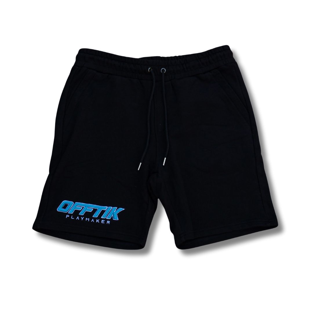 Playmaker Shorts - Black/Aqua