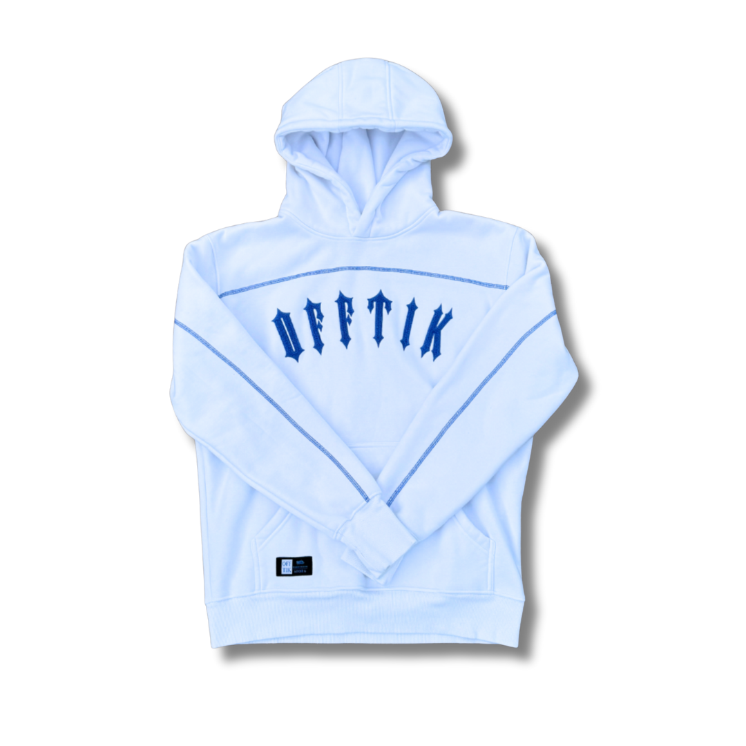 Iron Gate Hoodie White/Blue