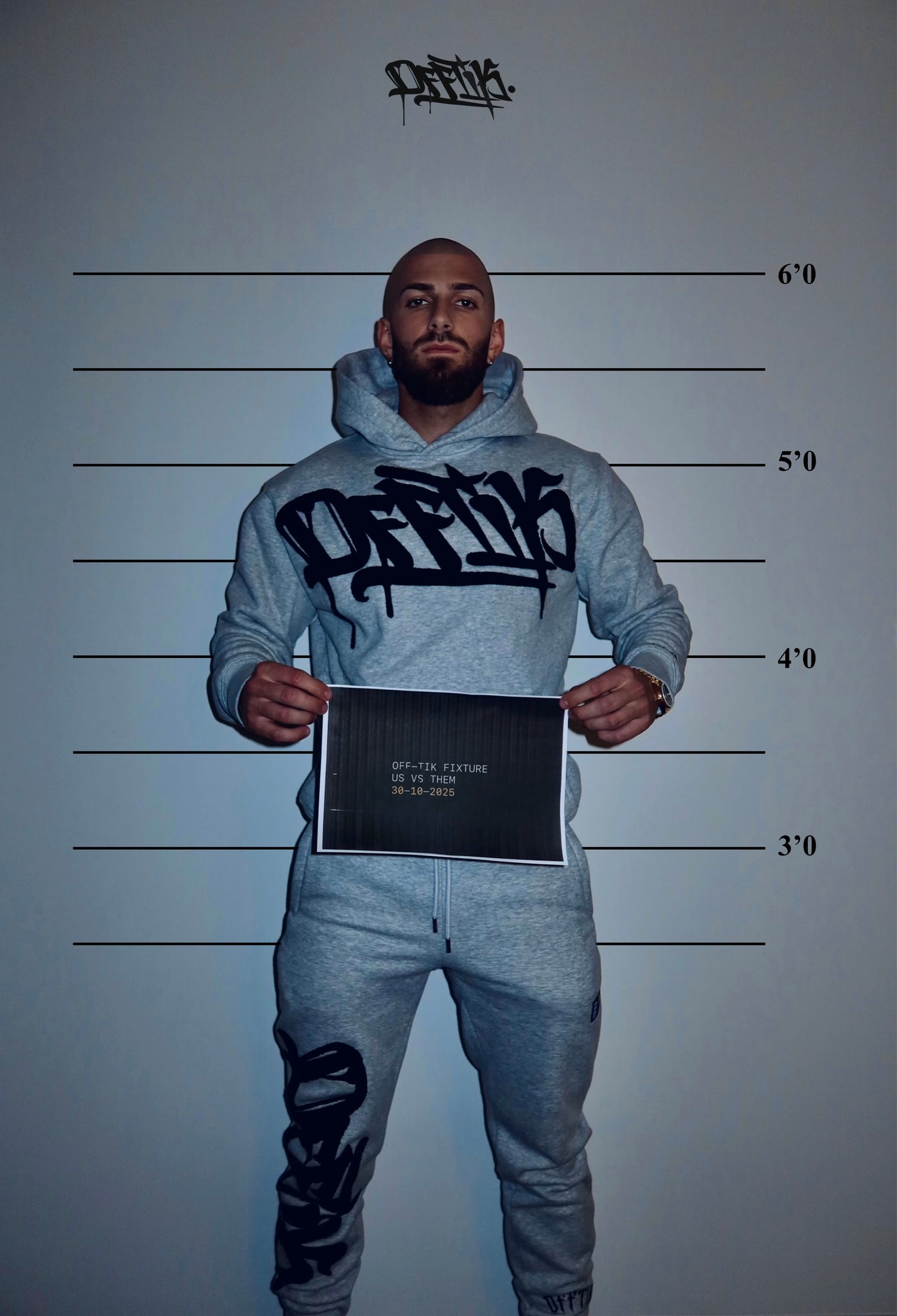 Signature Hoodie Grey/Black