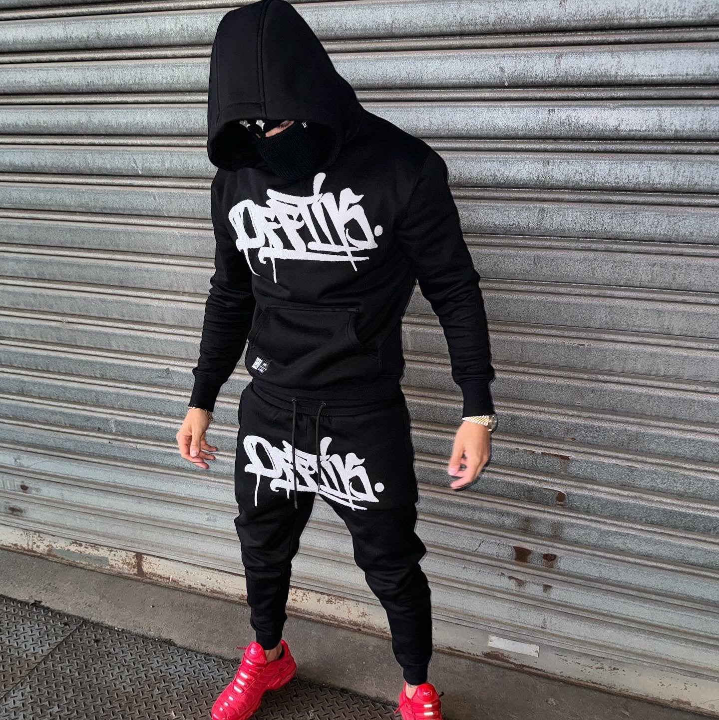 Signature Hoodie Black/White
