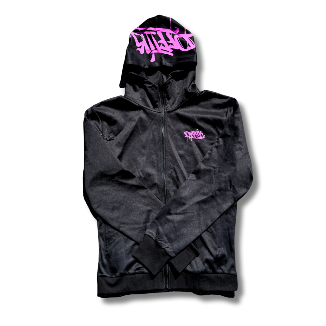 Vapor Tek Zip Up - Black/Pink