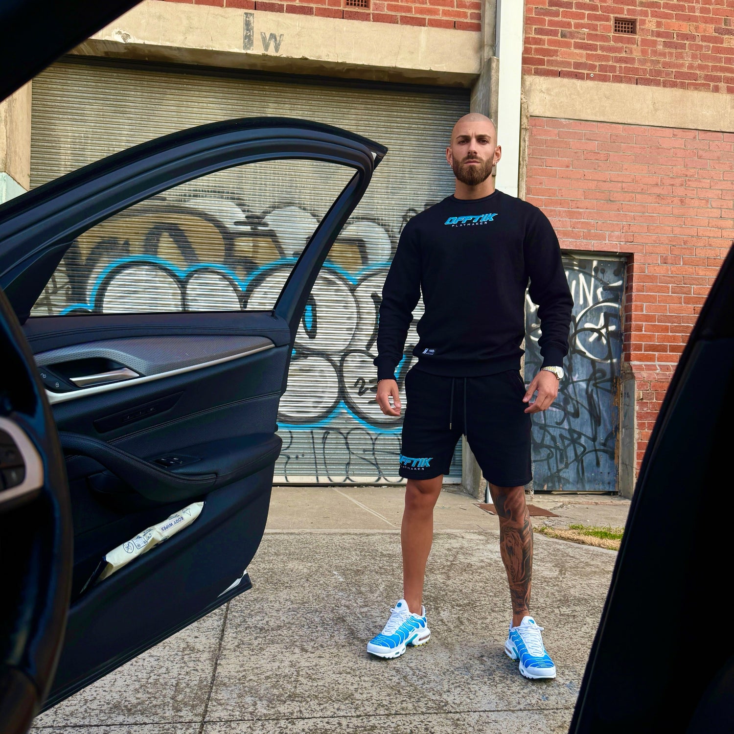 Playmaker Shorts - Black/Aqua