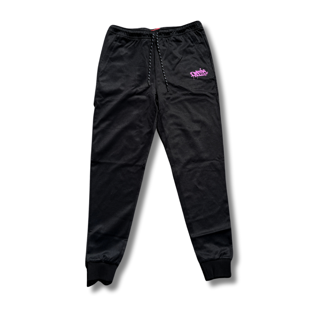 Vapor Tek Trackies - Black/Pink