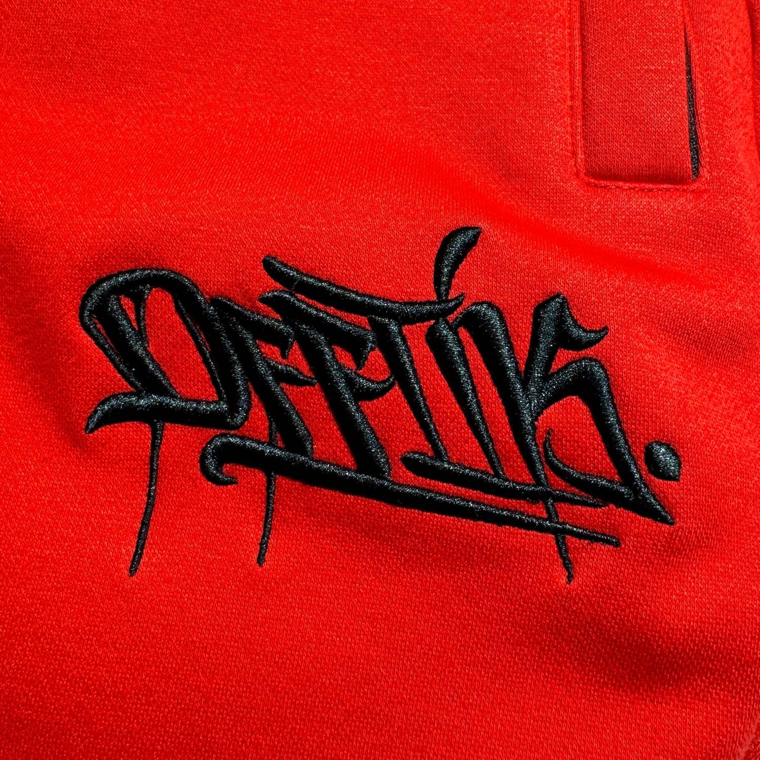 Signature Trackies Red/Black