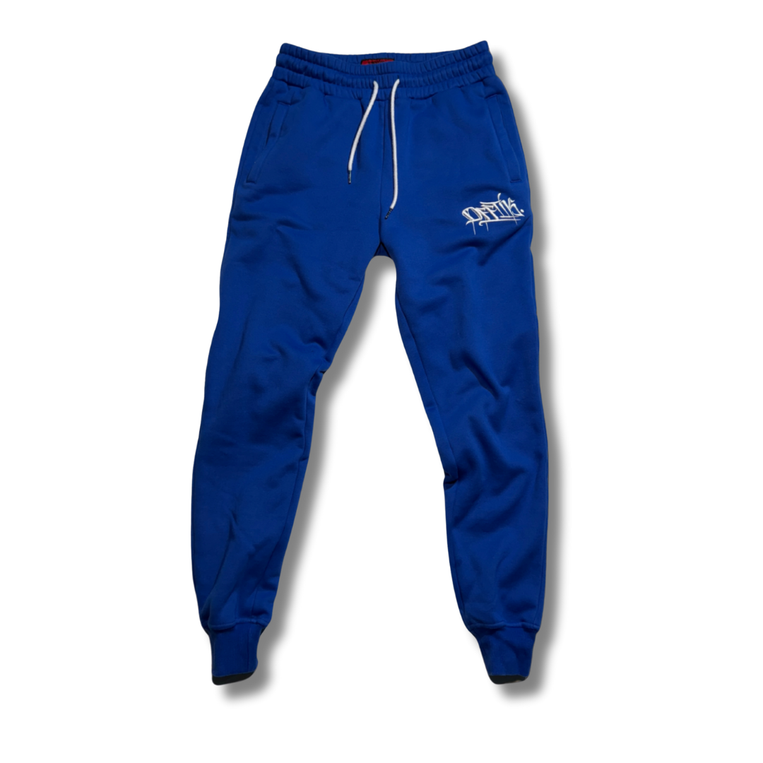 Signature Trackies Blue/White