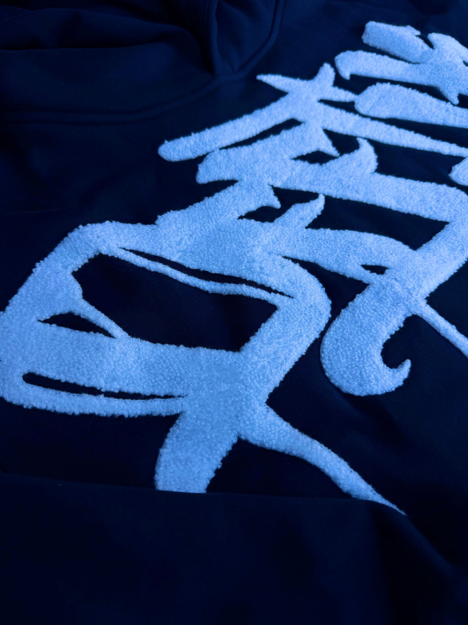 Signature Hoodie Navy/White