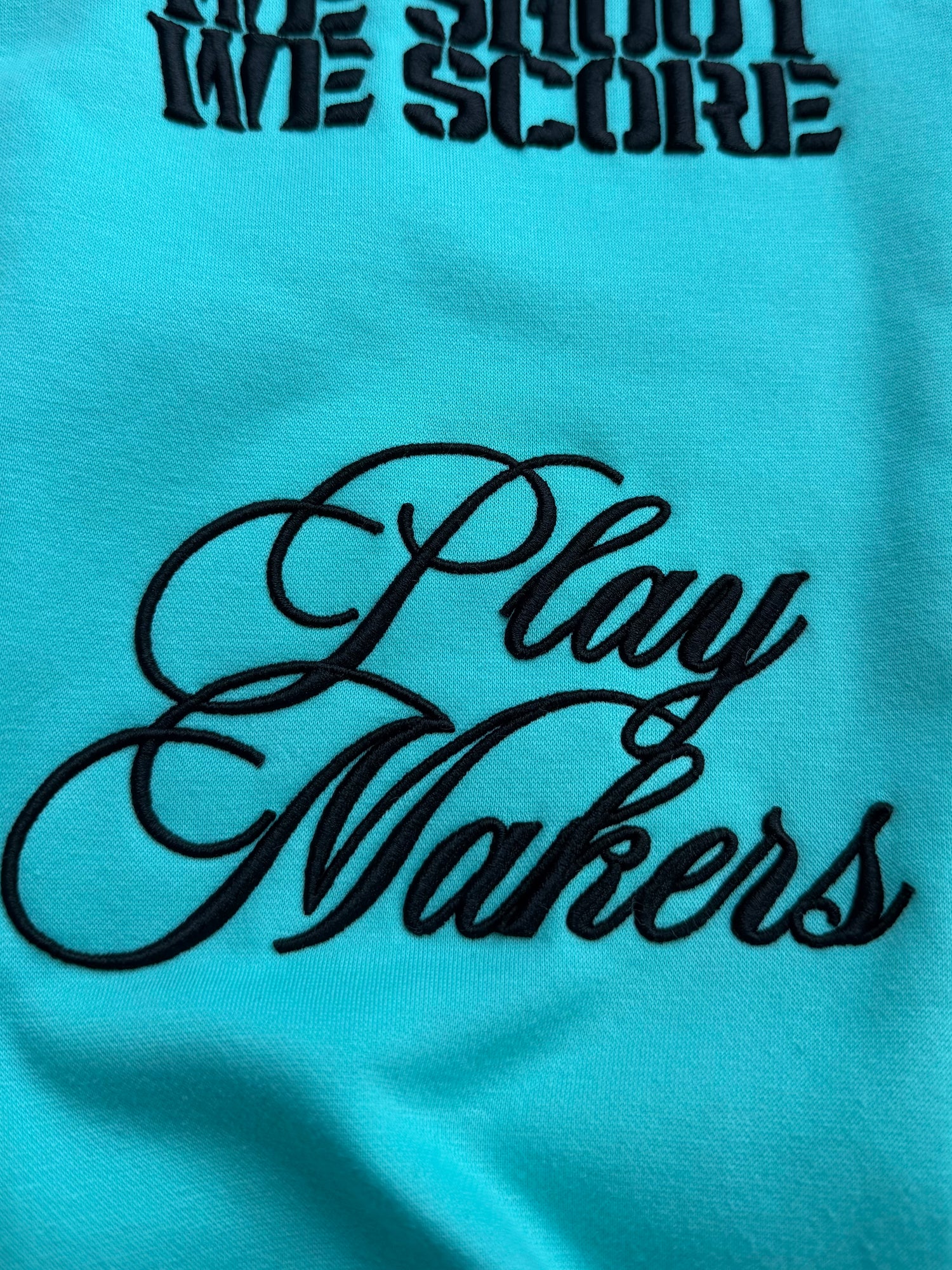 Core Logo Trackies Aqua/Black