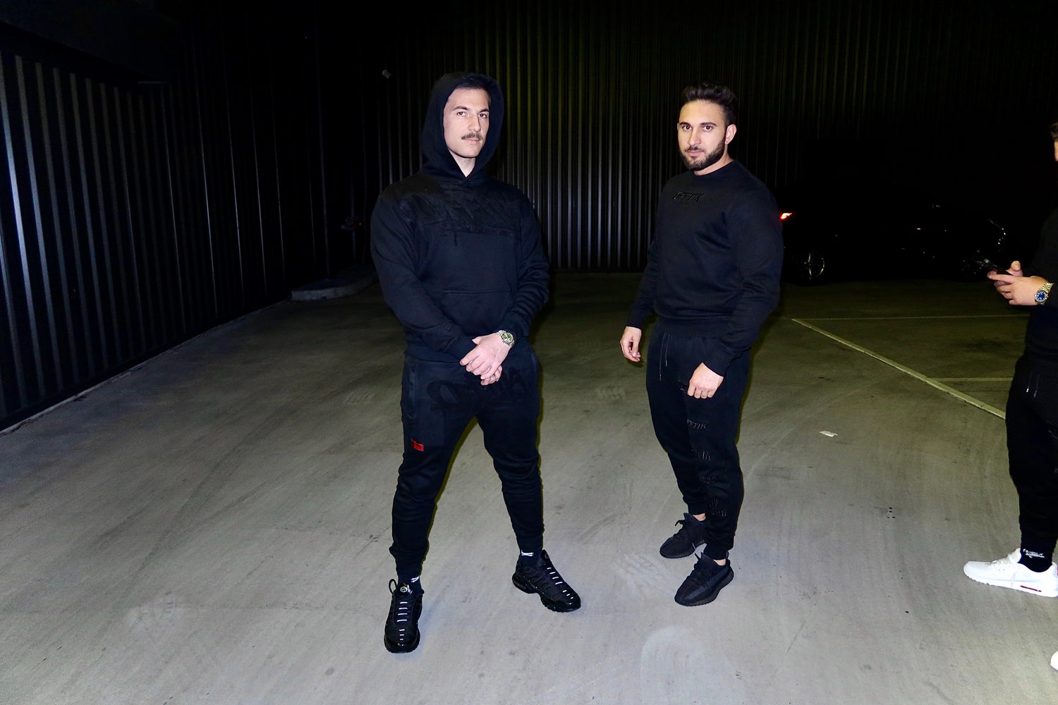 Core Logo Trackies Black/Black