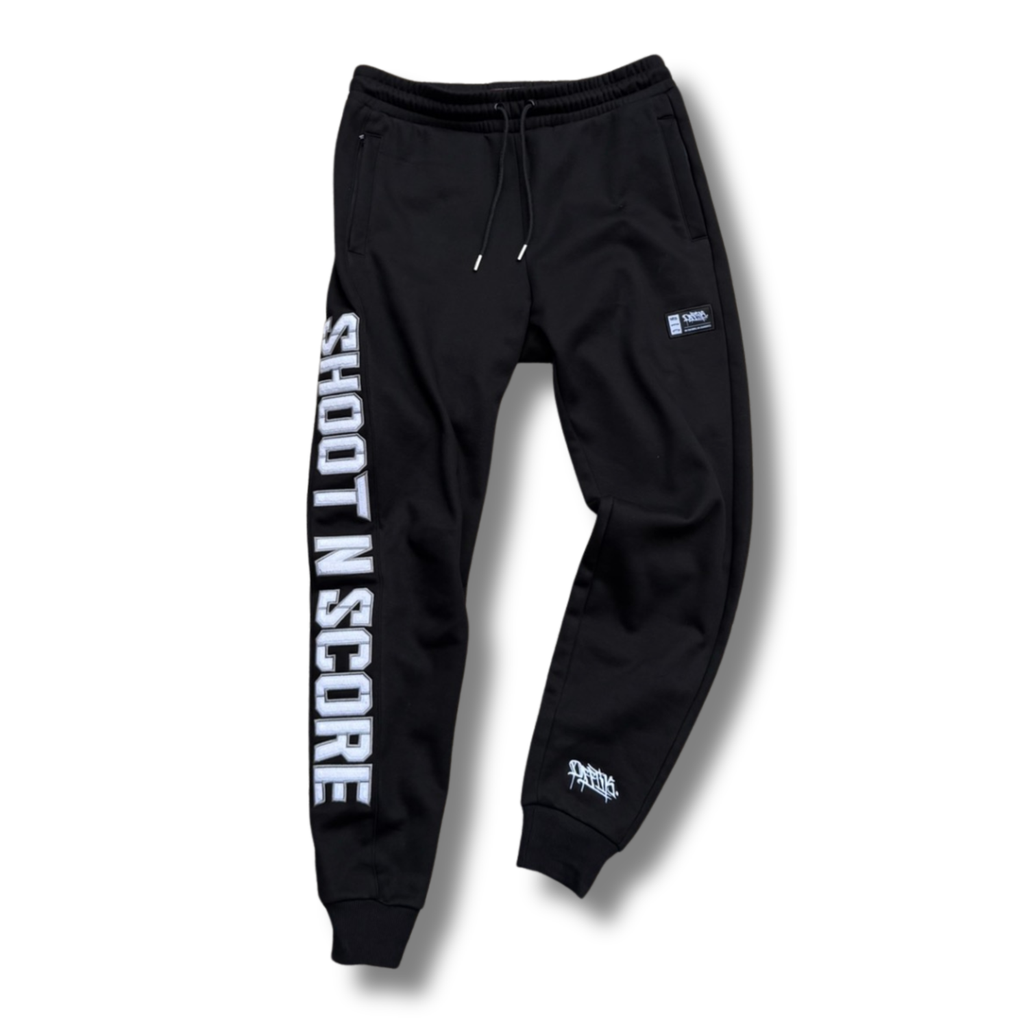 SNS Trackies Black/White