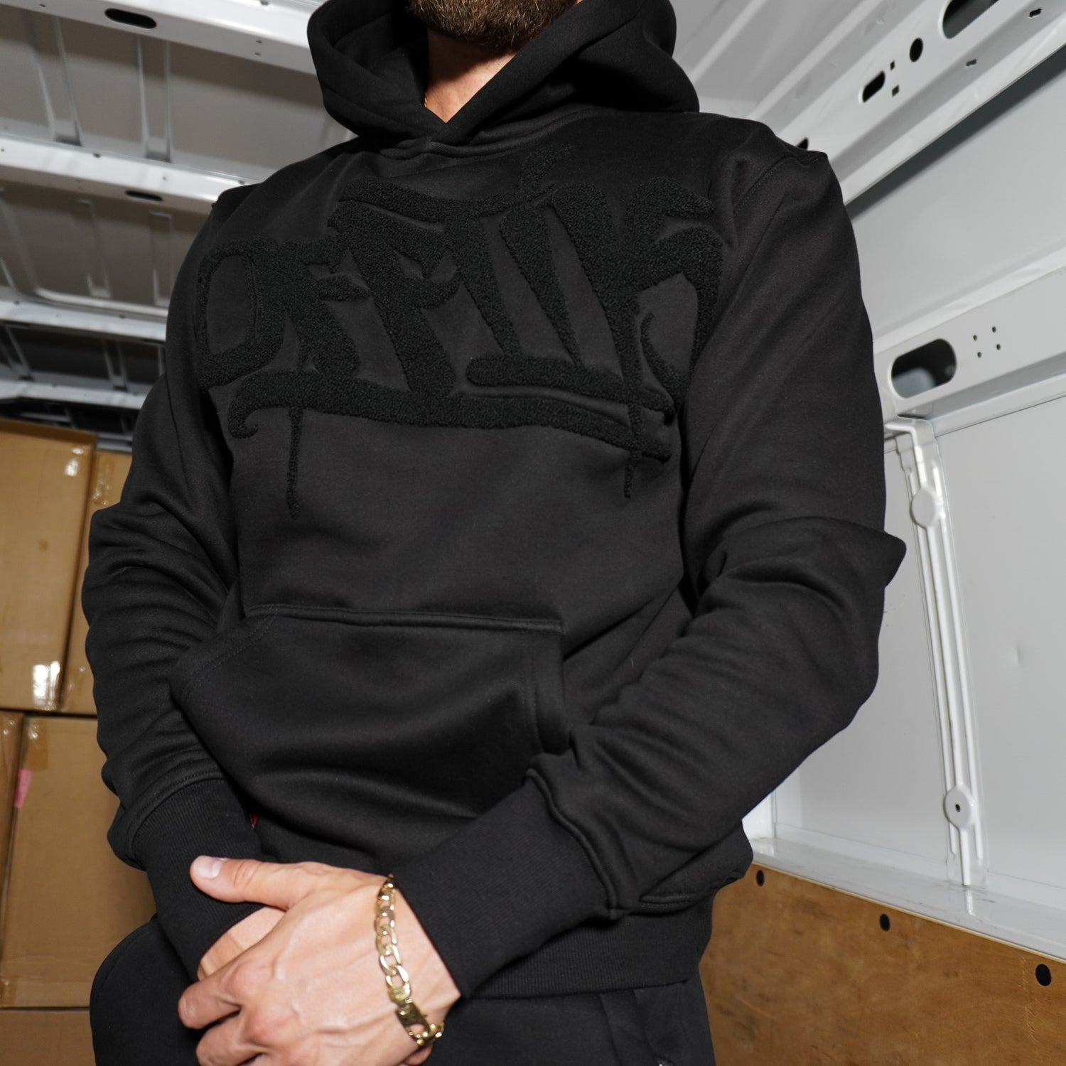 Signature Hoodie Black/Black