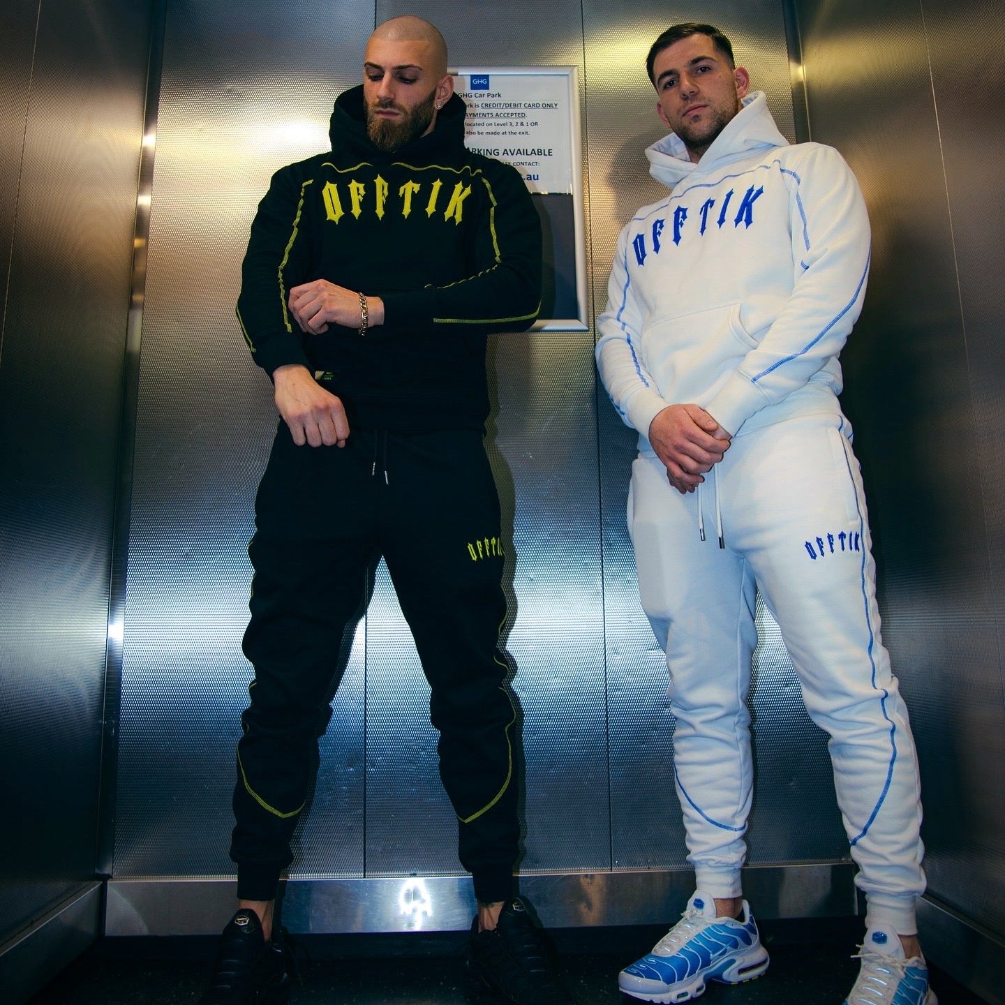 Iron Gate Trackies Black/Yellow