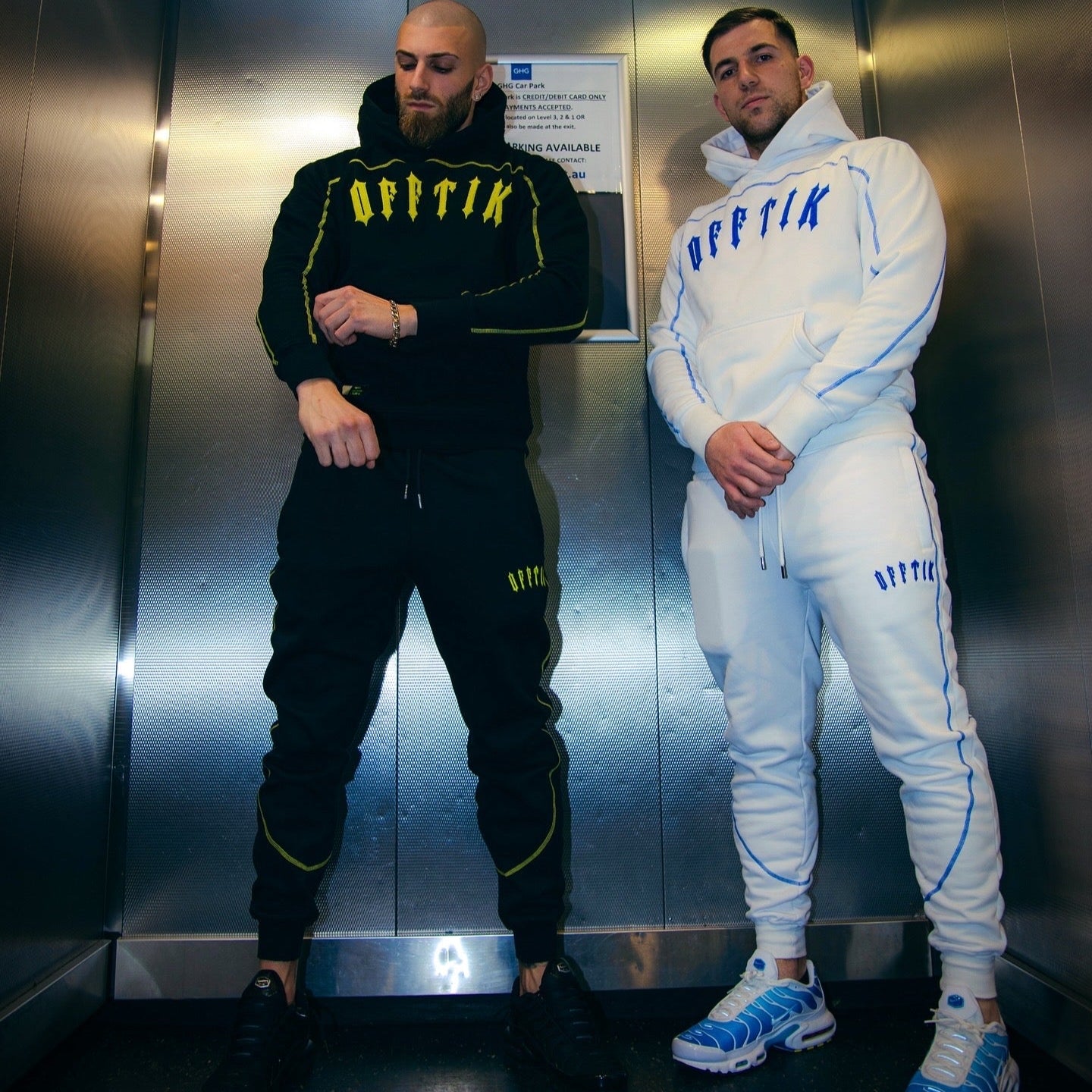 Iron Gate Trackies White/Blue