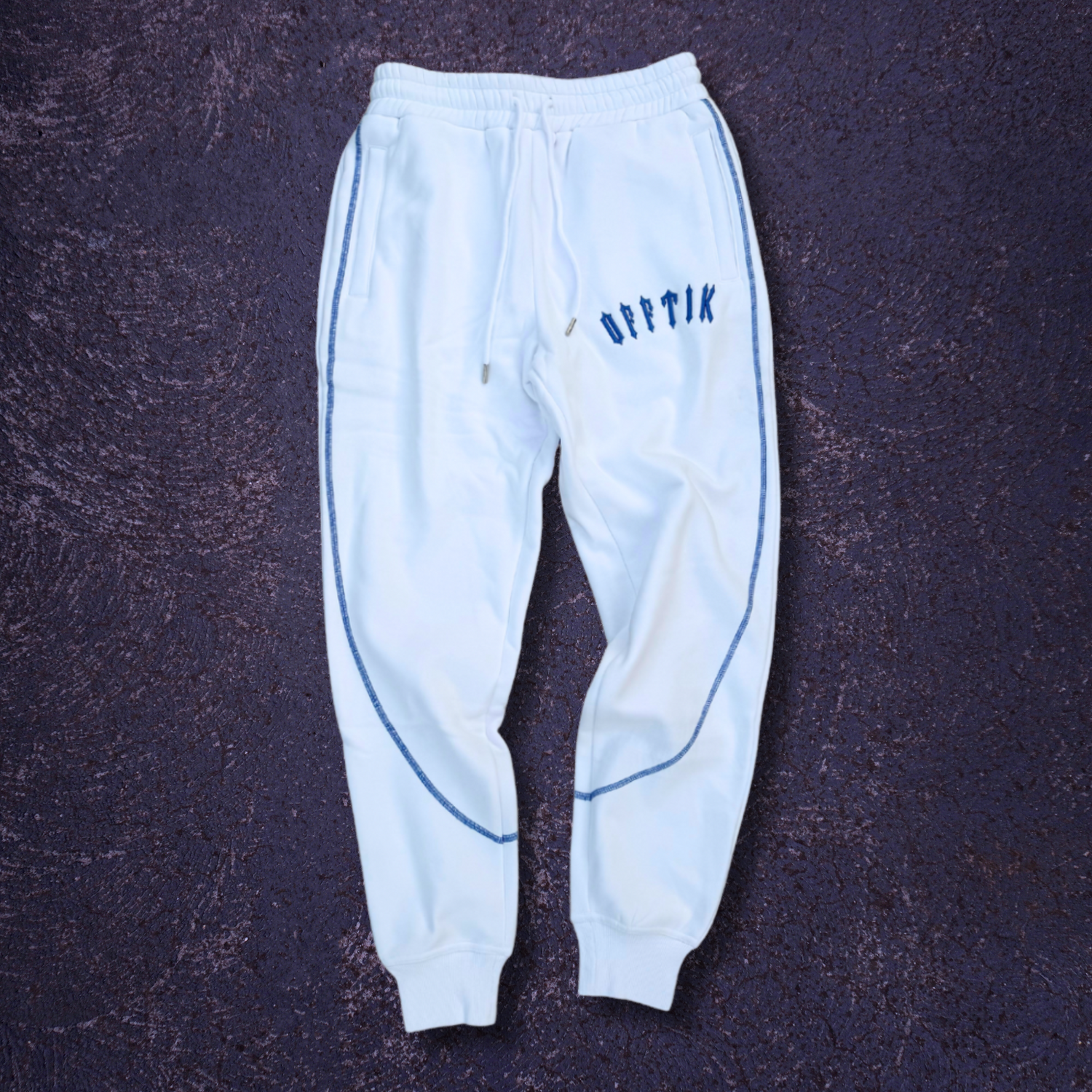 Iron Gate Trackies White/Blue