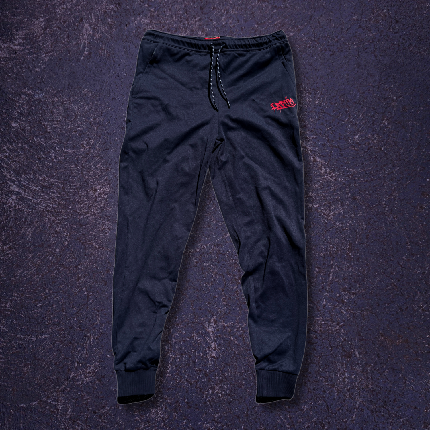 Vapor Tek Trackies - Navy/Red