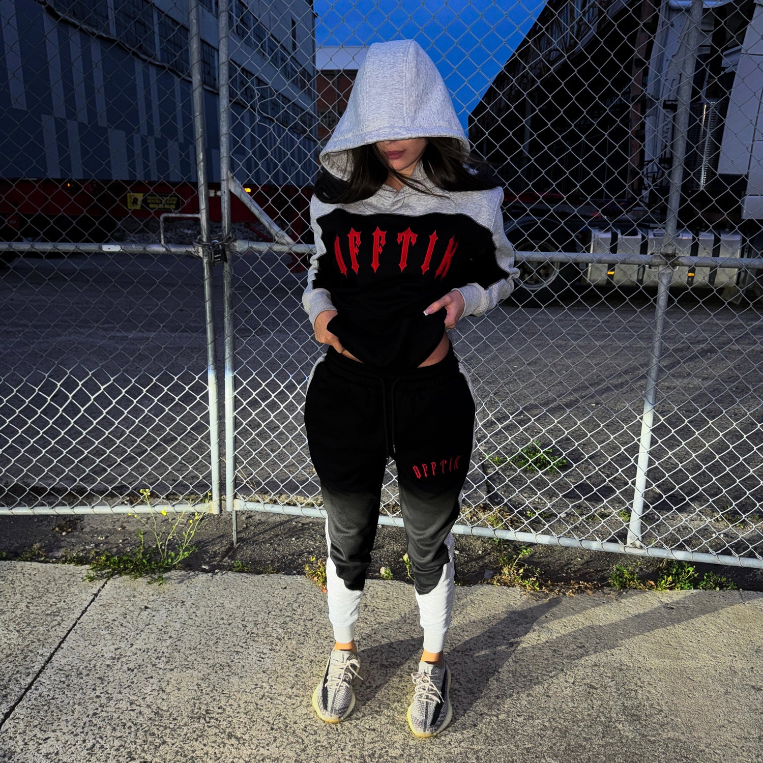 Iron Gate Trackies Black/Red