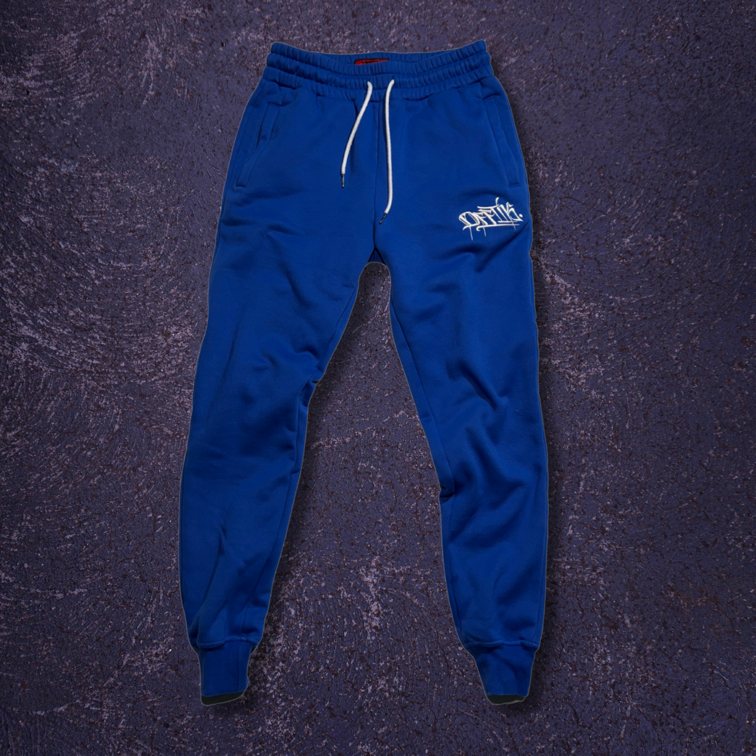 Signature Trackies Blue/White