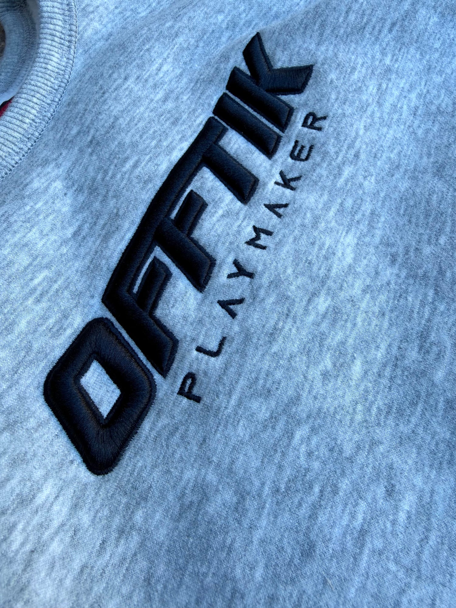 Playmaker Crewneck Grey/Black