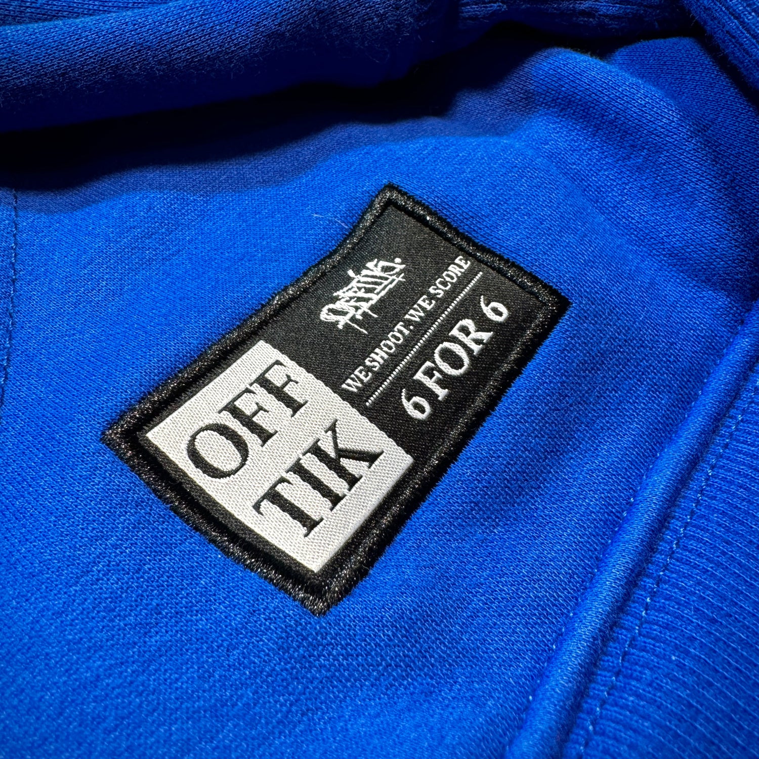 Signature Hoodie Blue/White