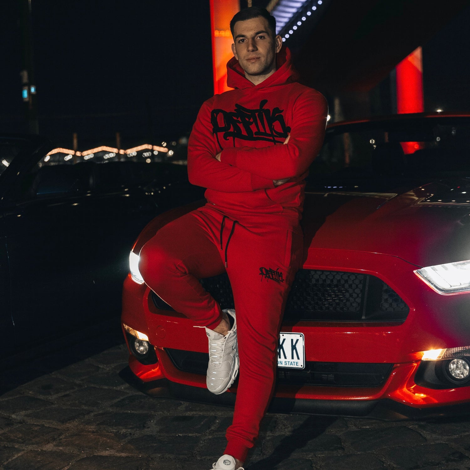 Signature Hoodie Red/Black