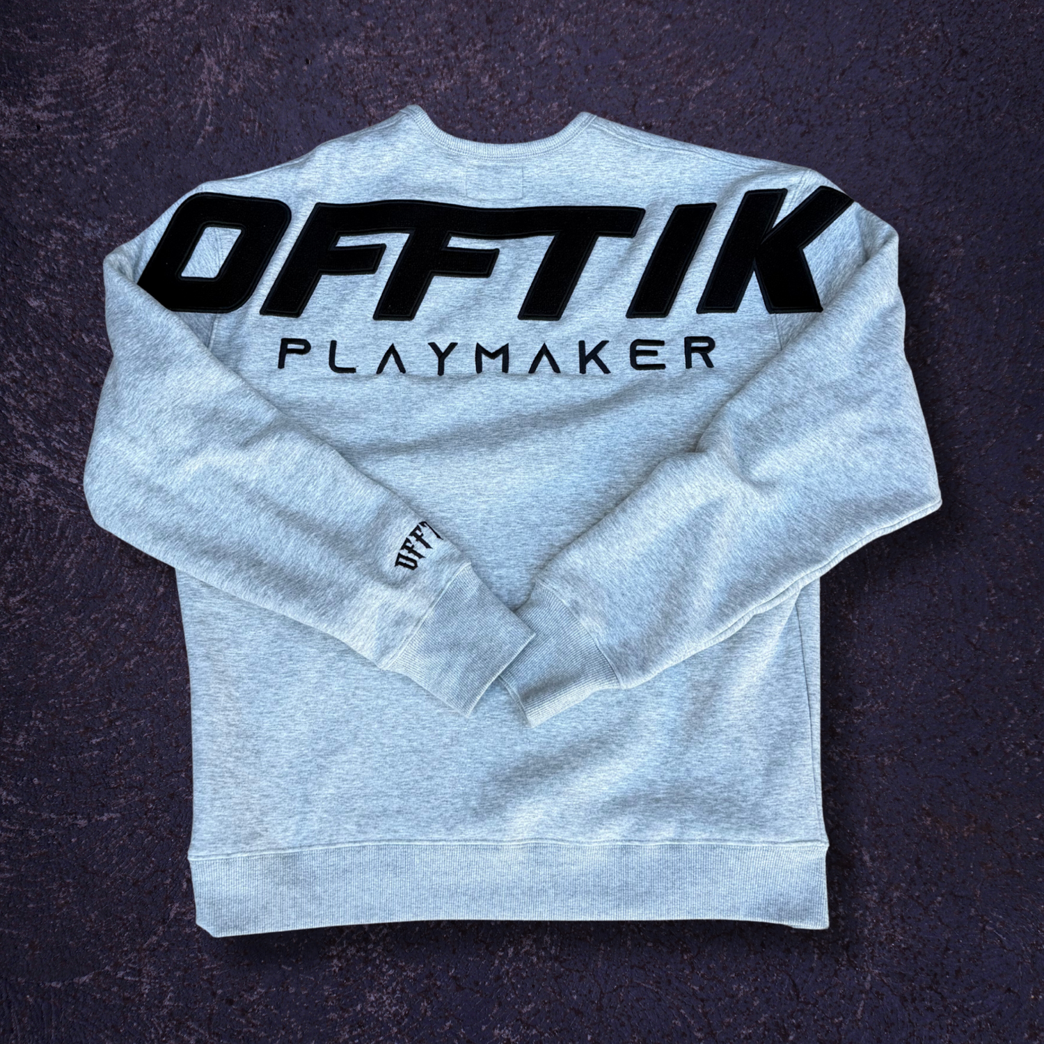 Playmaker Crewneck Grey/Black