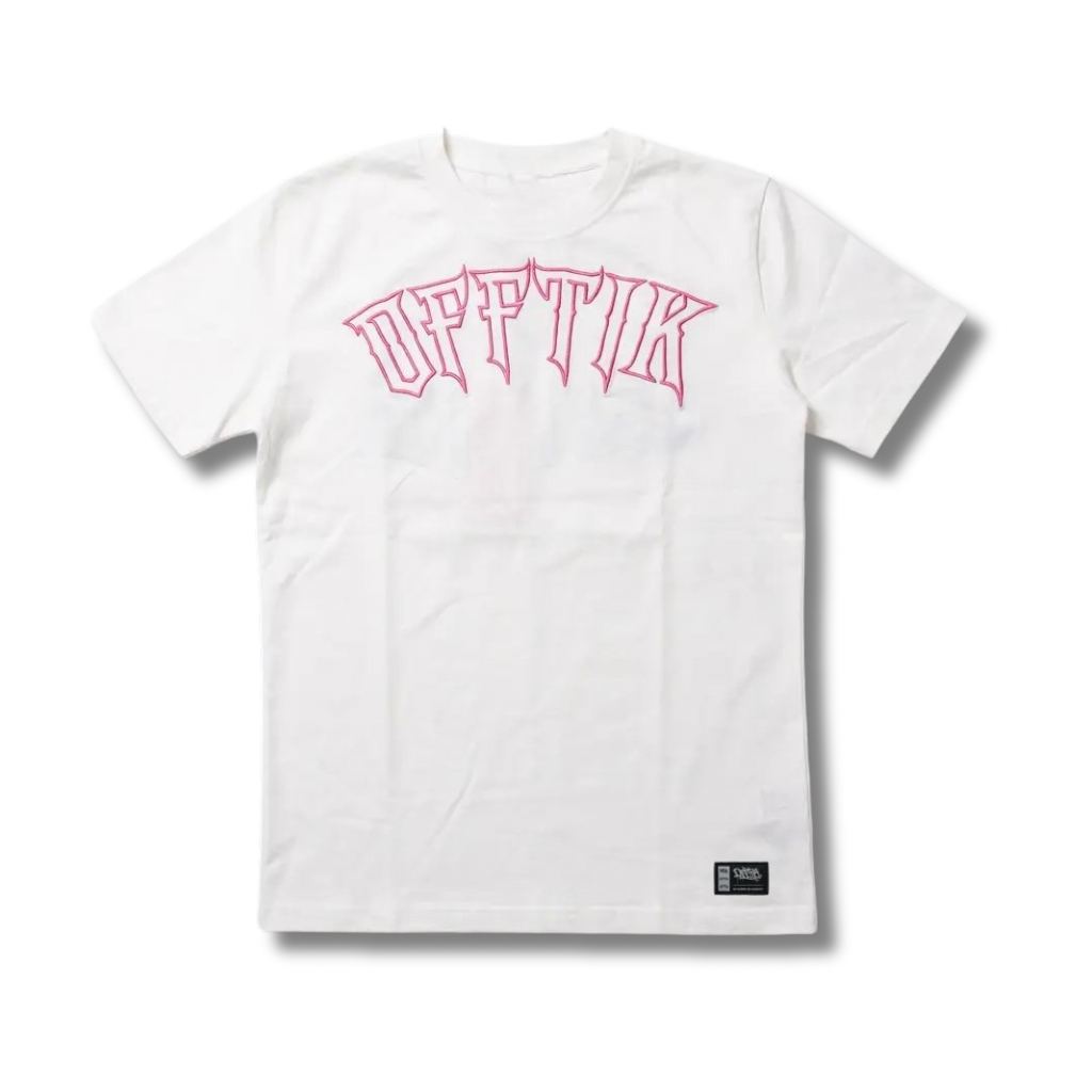 1 Year Anniversary Tee White/Pink