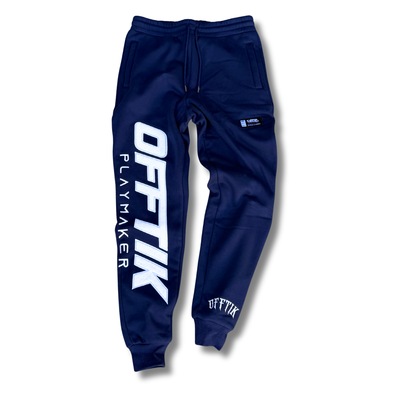 Playmaker Trackies Navy/White