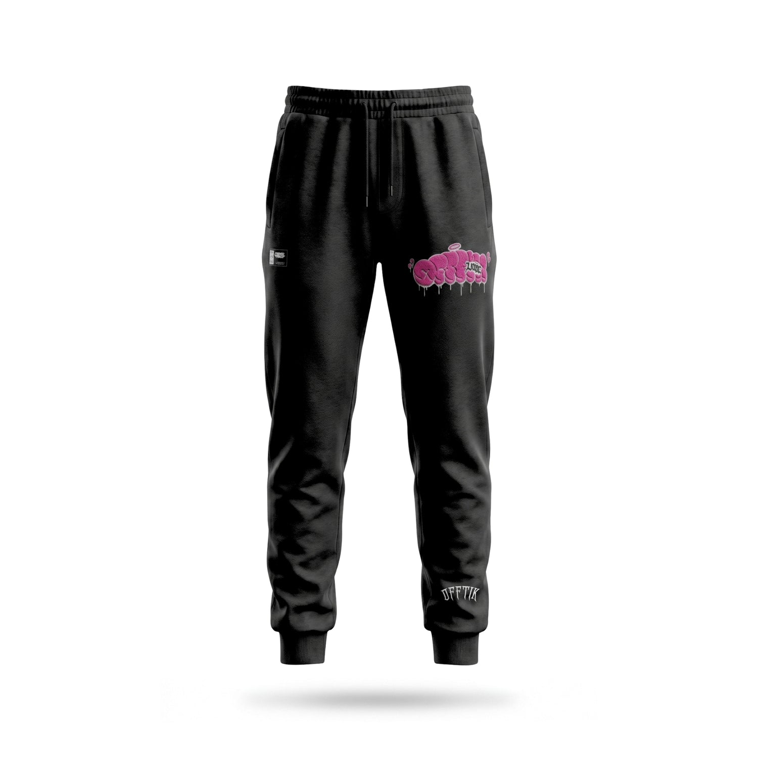 Throwy Trackies Black/Pink
