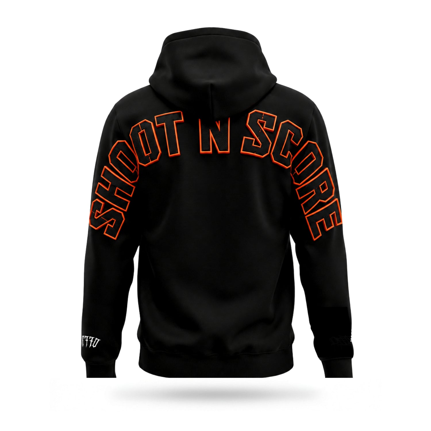 SNS Hoodie Black/Orange