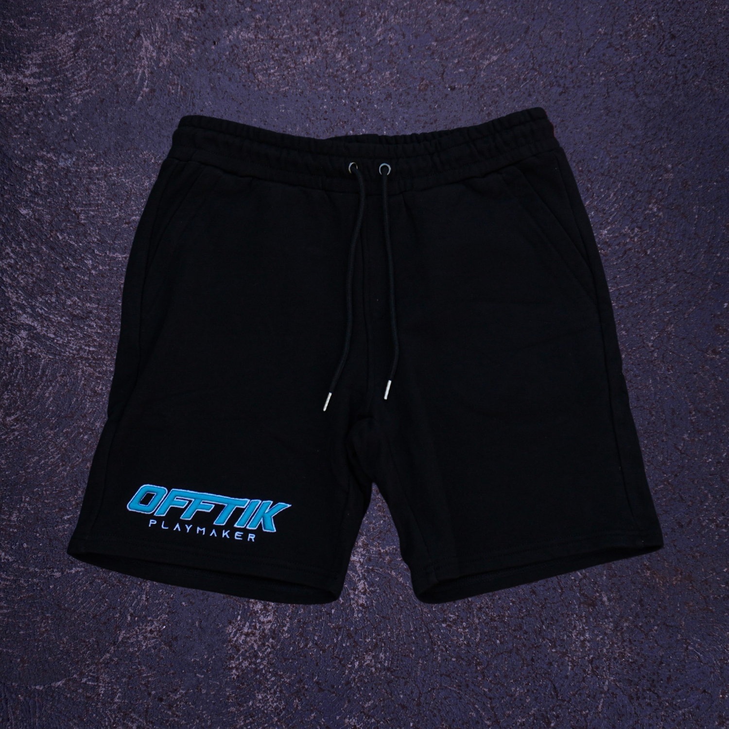 Playmaker Shorts - Black/Aqua