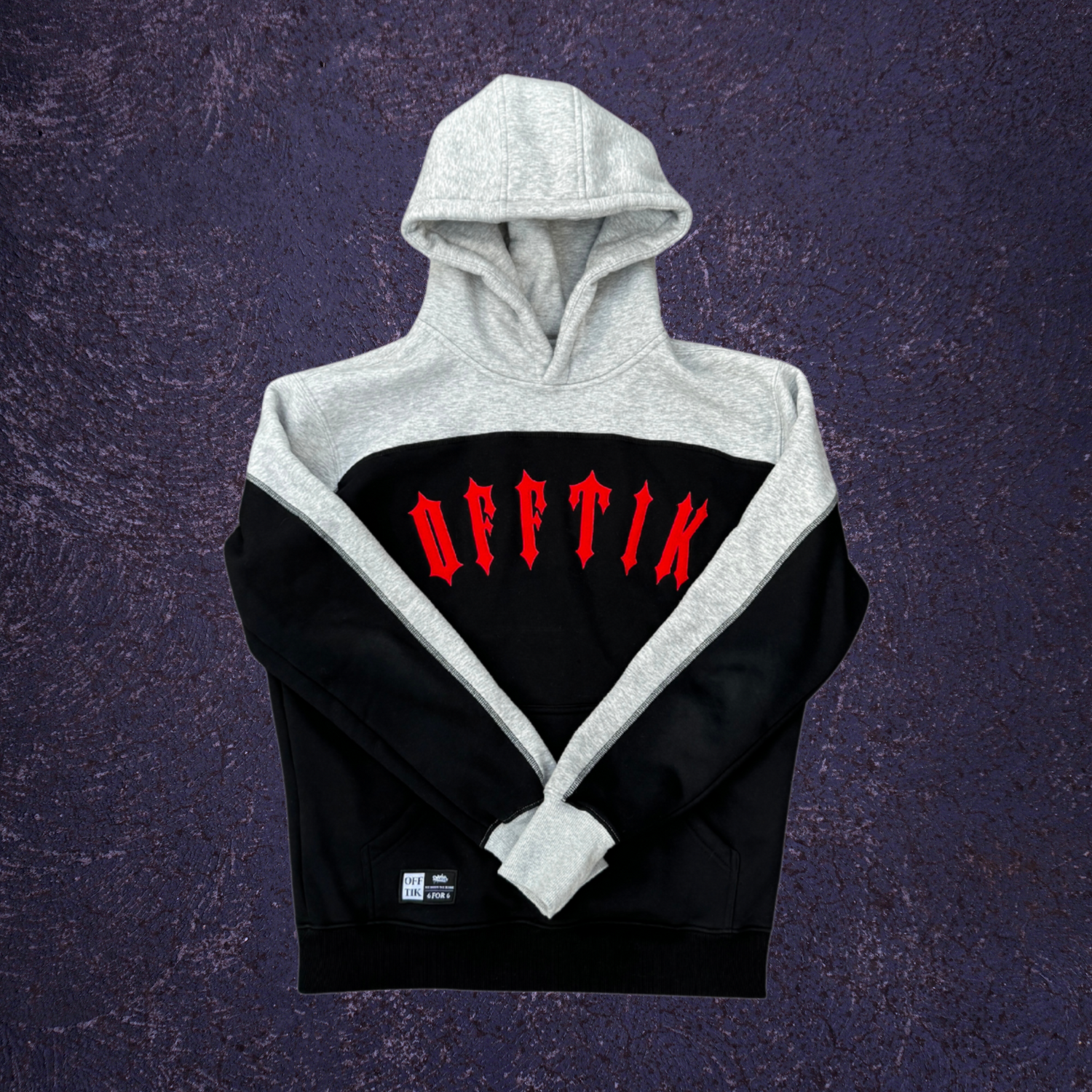 Iron Gate Hoodie Black/Red