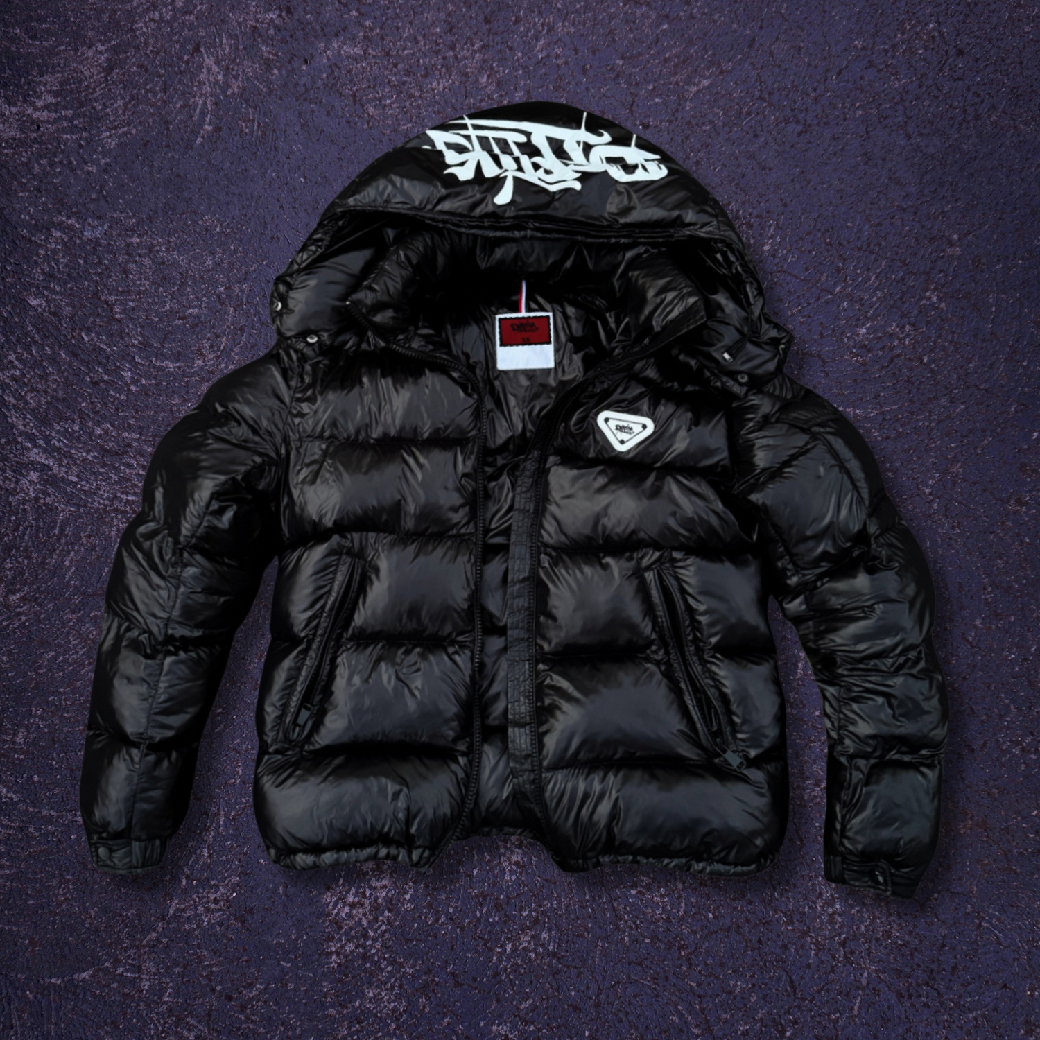 Signature Puffer Jacket - Black
