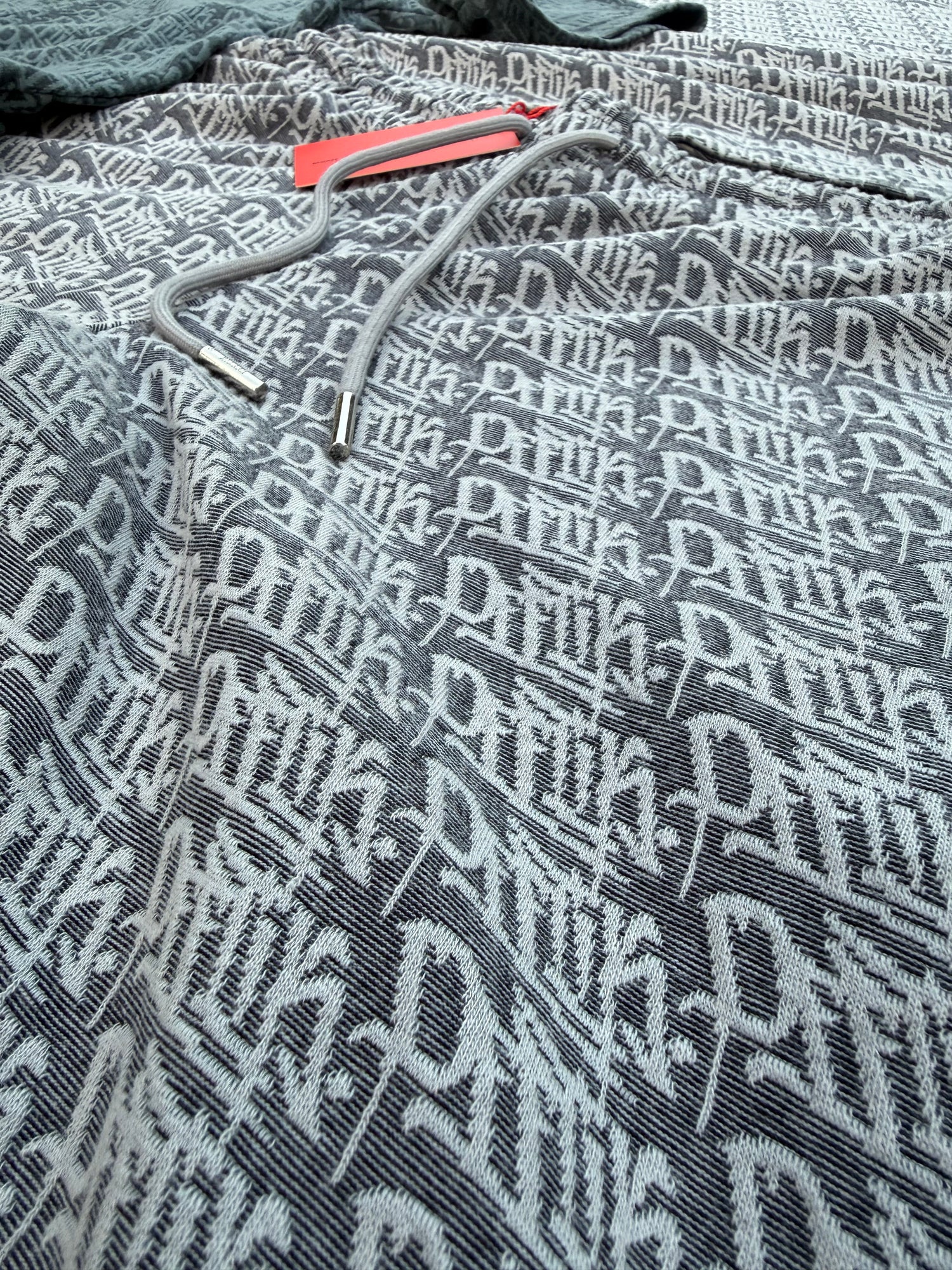 Monogram Shorts Grey