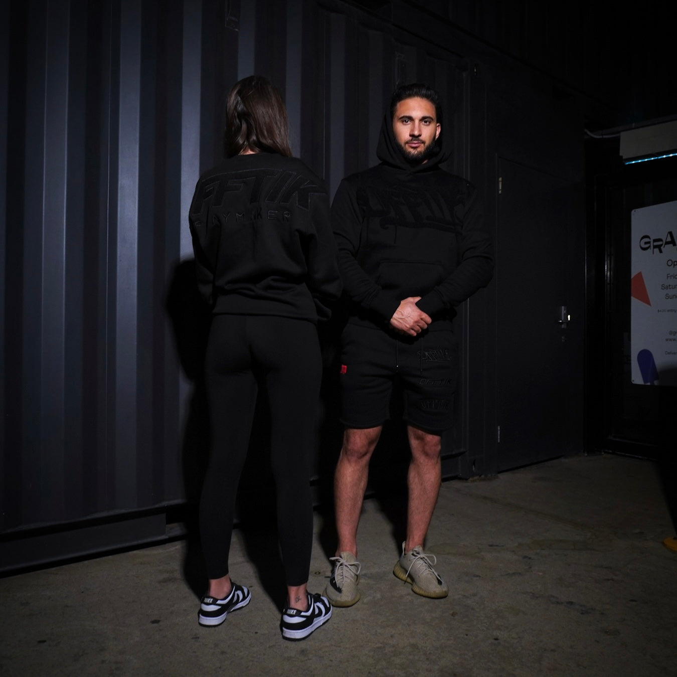 Playmaker Crewneck Black/Black