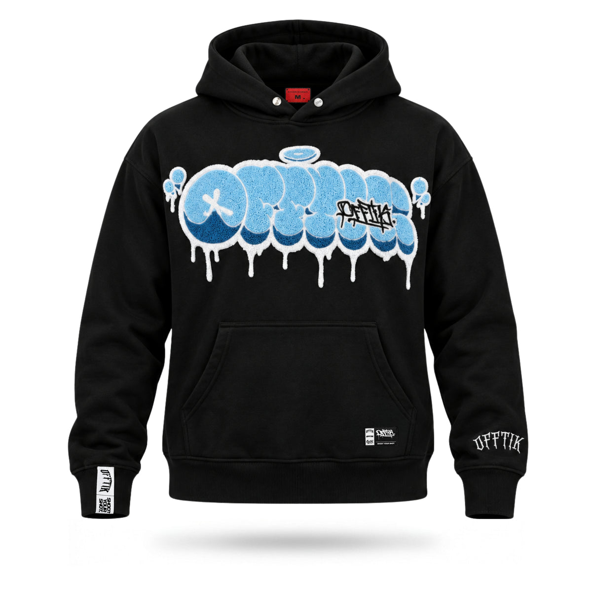 Throwy Hoodie Black/Blue