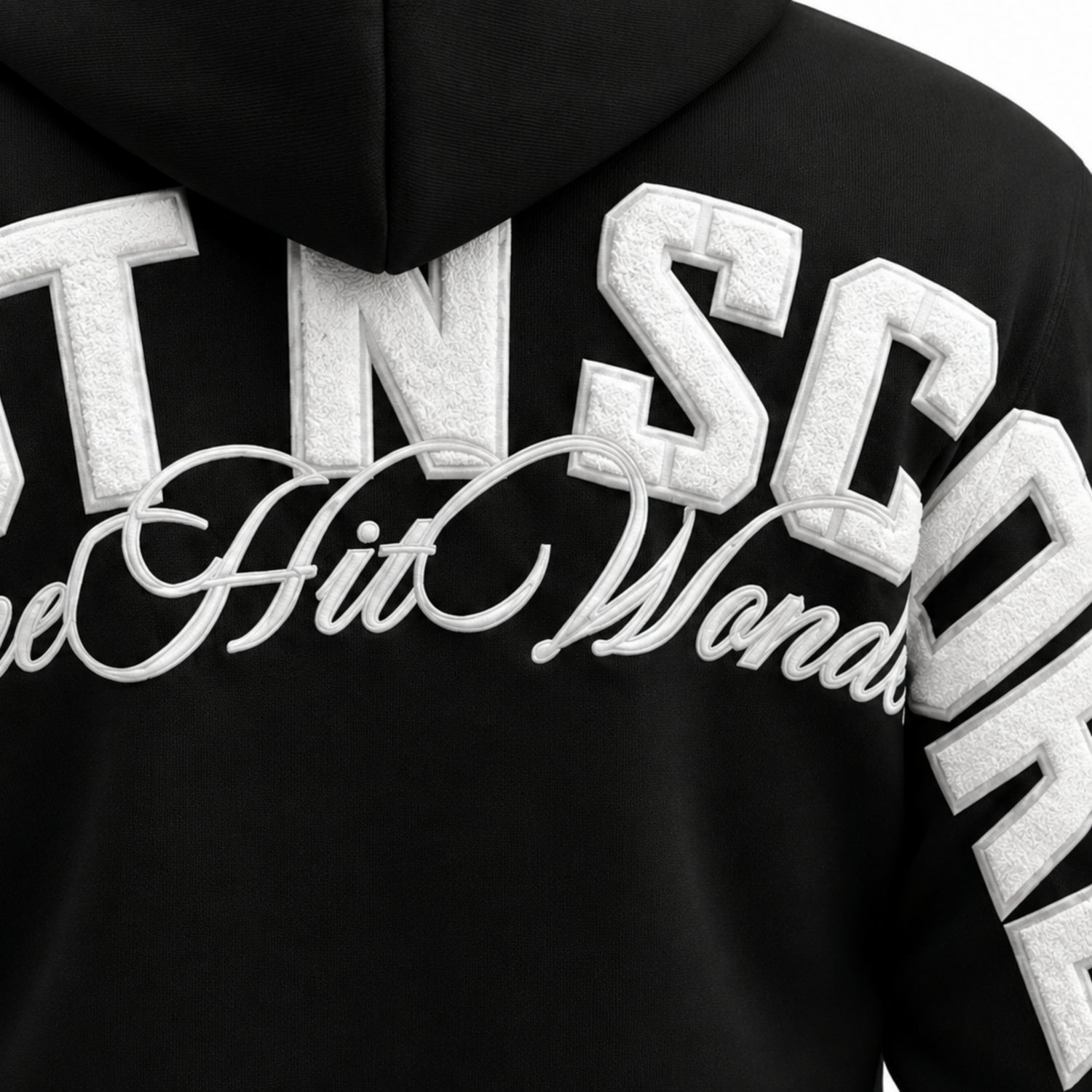 Shoot 'N' Score Hoodie Black/White