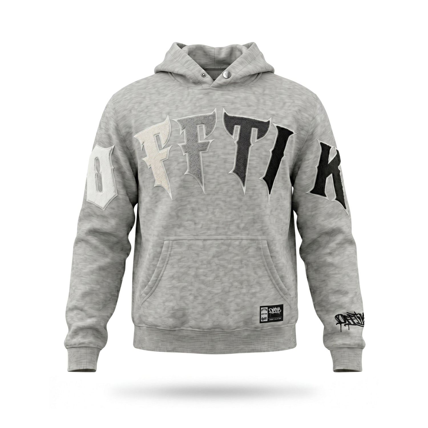 Prime Fade Hoodie Grey/Black