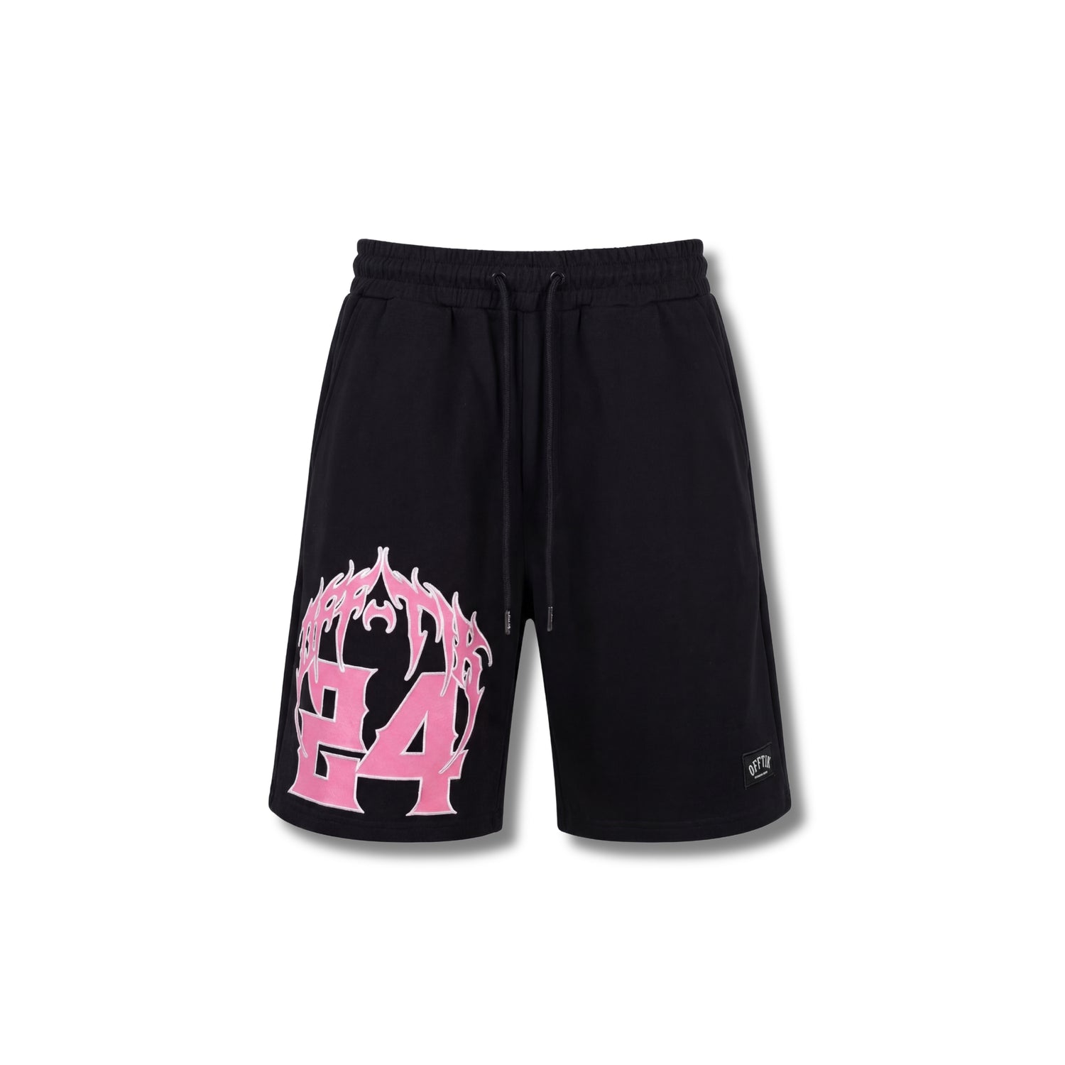 Viper Oversized Shorts Black/Pink