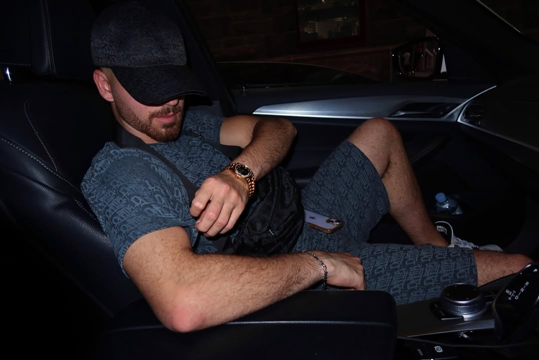 Monogram Shorts Charcoal