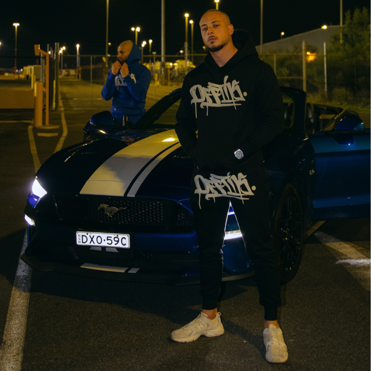 Signature Hoodie Black/White