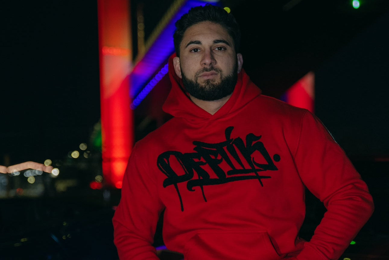 Signature Hoodie Red/Black
