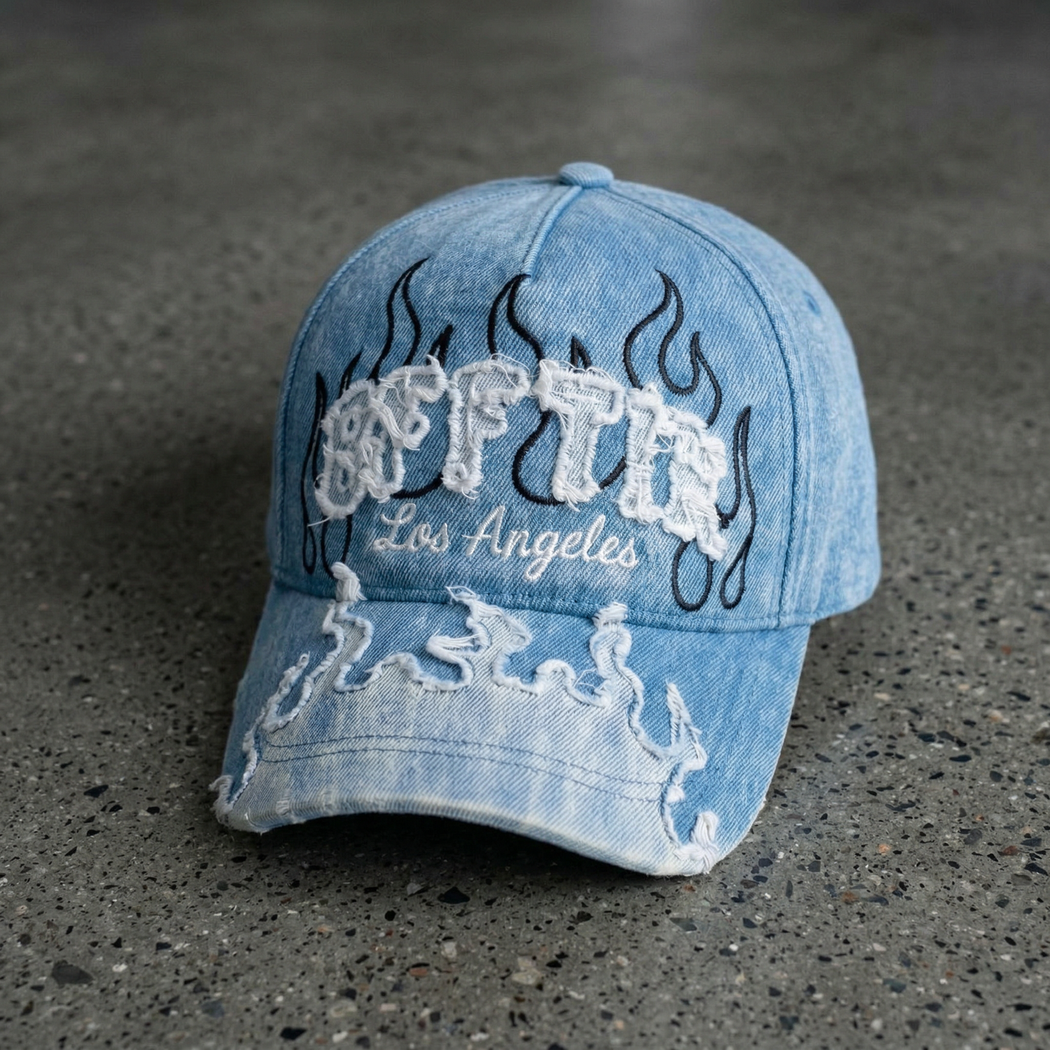 A-Frame Denim Trucker Cap